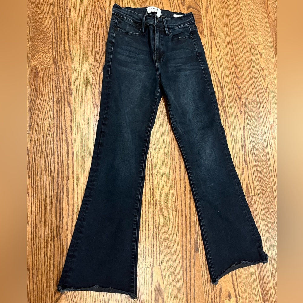 FRAME Le High Flare Jeans Size 25
